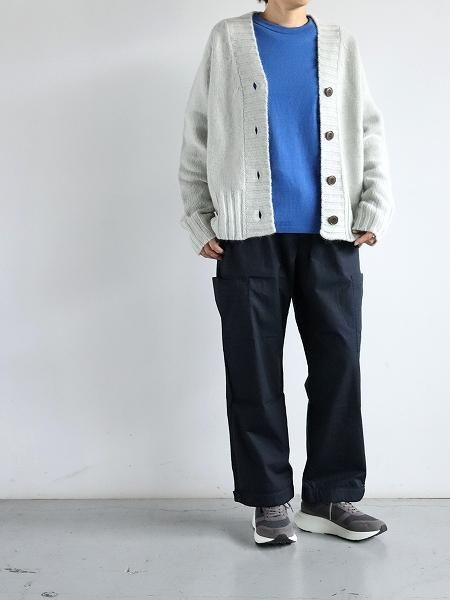 eleven 2nd Fine Cotton Broad Cargo Pants / Navy