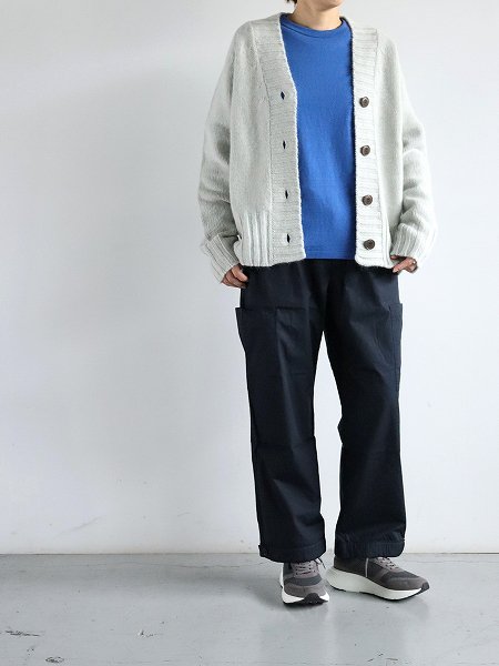 eleven 2ndFine Cotton Broad Cargo Pants / Navy