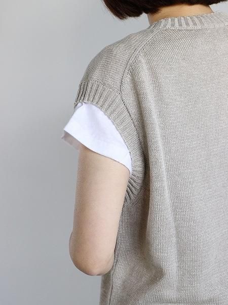 eleven 2nd / イレブンセカンド Silk Plating Linen Slipover