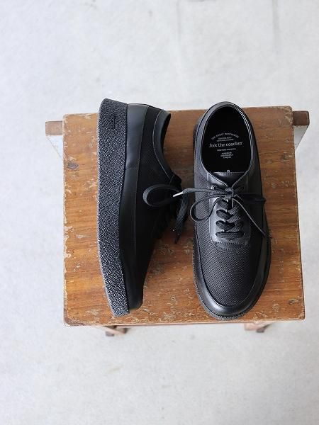 foot the coacher (フットザコーチャー) BASIC SNEAKERS / BLACK