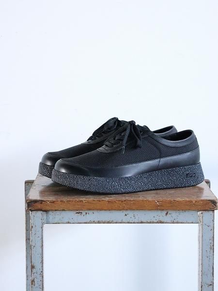 foot the coacher (フットザコーチャー) BASIC SNEAKERS / BLACK (no