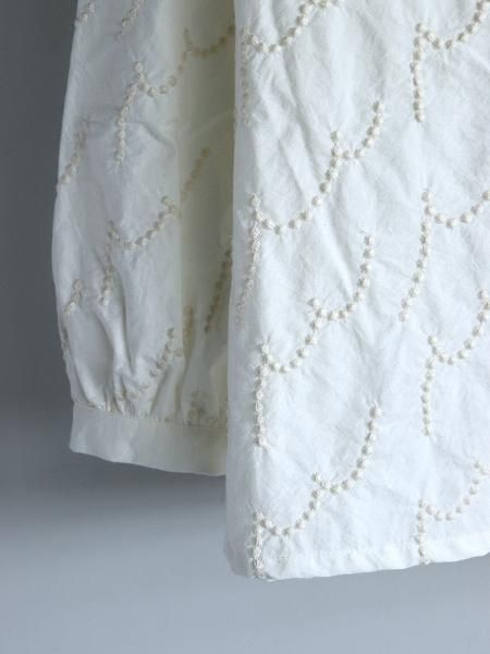 kijinokanoseigather blouse / fractal WH (KJ502AW47)