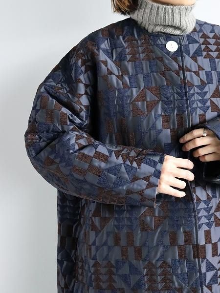 kijinokanosei- long coat / tsumikinoie NV (KJ303AW71C)