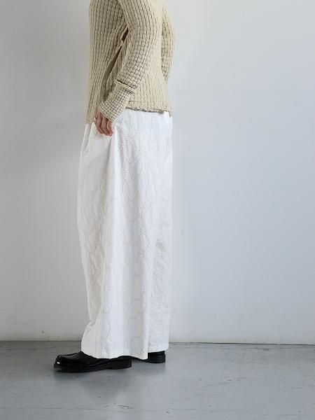 kijinokanosei( ΥΥ)wide pants / fractal WH (KJ502AW54)