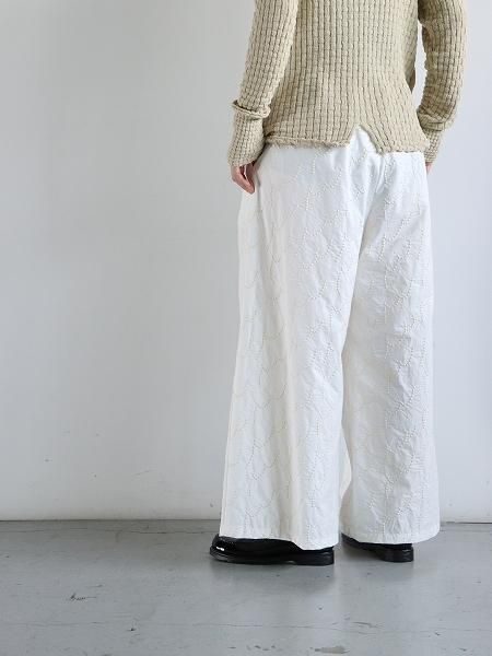 kijinokanosei( ΥΥ)wide pants / fractal WH (KJ502AW54)