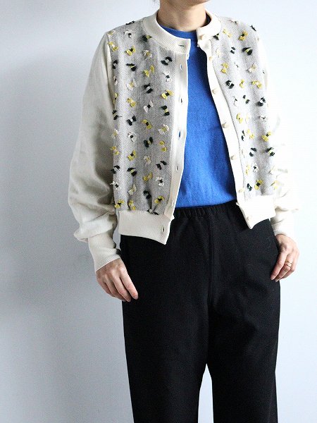 kijinokanoseiknit blouson / itomaki(w)