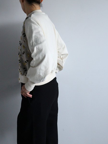 kijinokanoseiknit blouson / itomaki(w)