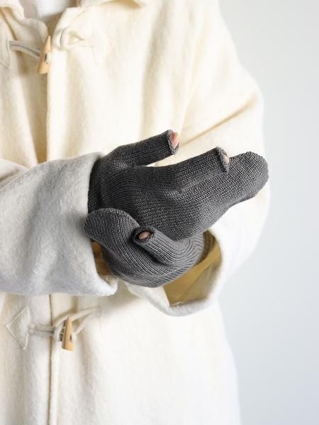 マーガレットハウエル カシミア メリノ ニット グローブ 手袋