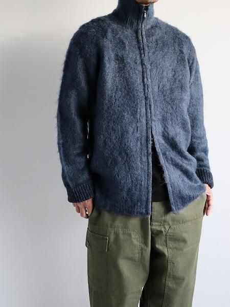 NEEDLESZipped Mohair Cardigan - Solid (#NS283)