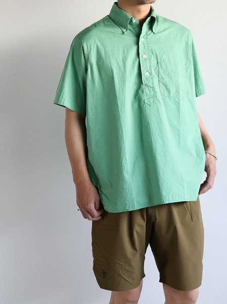 NECESSARY or UNNECESSARY (N.O.UN.)PULLOVER S/S - GREEN