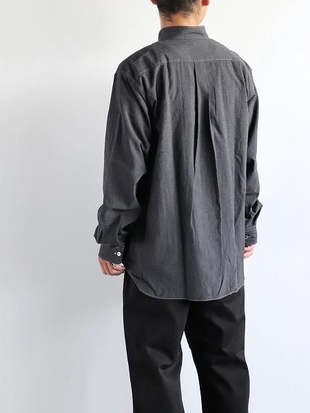 Sans limite (ߥå)MAO COLLAR SHIRT / DARK TOP GREY (W2301169)