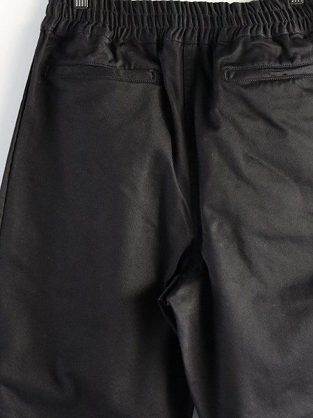 Sans limite ゴムパンツ　CHINO CLOTH GOMME PANTS / BLACK