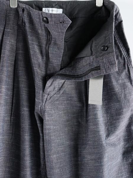 roundaboutRandom Twist 2tuck Pants / Black