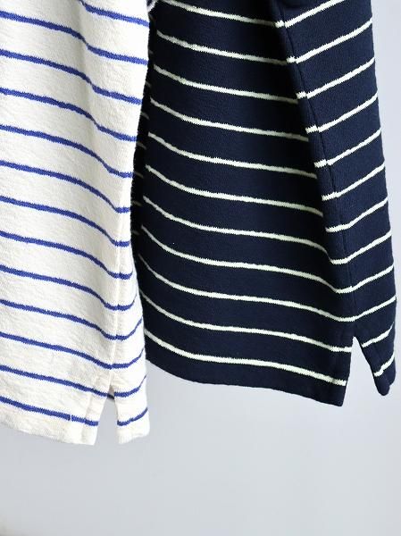 unfeigned / short sleeve oversized polo terry