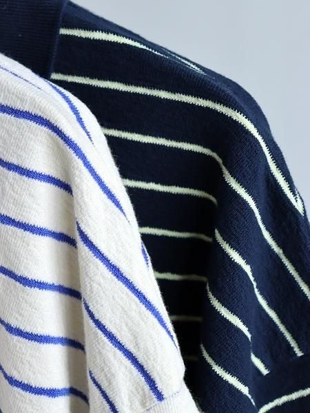 unfeigned / short sleeve oversized polo terry