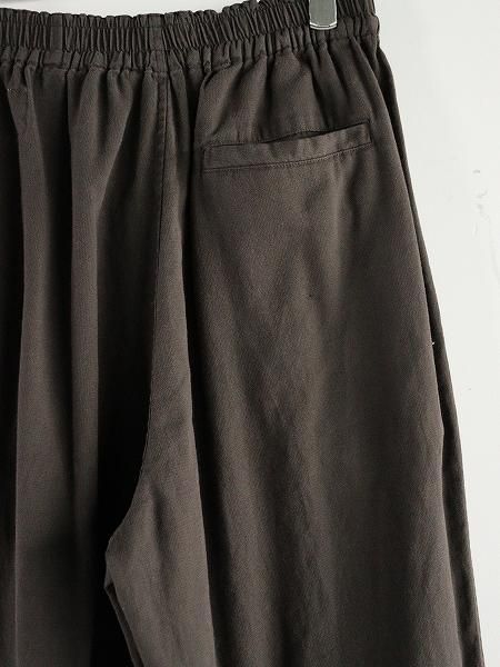 unfilegyptian cotton panama drawstring wide-leg pants