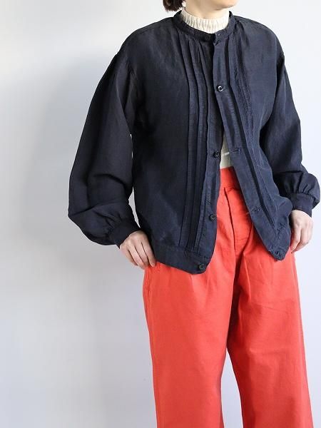 unfil / ե롡high twist cotton links-pattern ribbed-knit sweater / WVSP-UW137