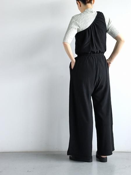 unfil / ե롡high twist cotton links-pattern ribbed-knit sweater / WVSP-UW137