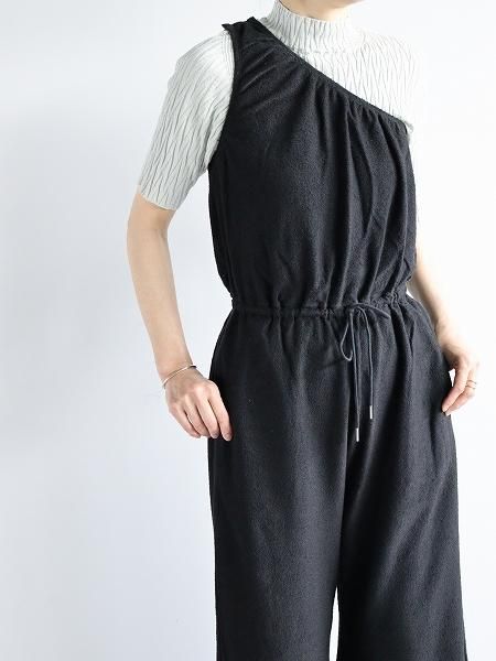 unfil / ե롡high twist cotton links-pattern ribbed-knit sweater / WVSP-UW137