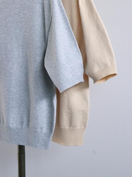 unfilstretch organic cotton bottle neck sweater  WVSP-UW120