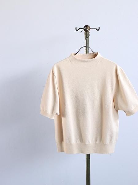 unfilstretch organic cotton bottle neck sweater  WVSP-UW120