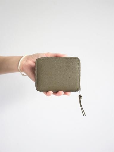 小物 ERA. BUBBLE CALF ROUND PALM WALLET BUBBLE CALF ROUND PALM WALLET｜ERA. | THE GROUND depot