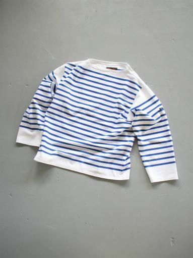 OUTIL  TRICOT AAST (white×blue)  サイズ1