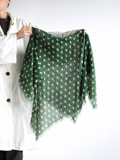 R&D.M.Co-(オールドマンズテーラー) ARTICHOKE GAUZE SHAWL