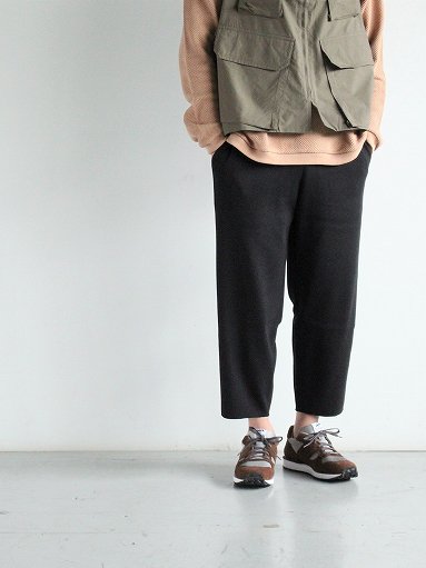 CALE.fst カル cotton rib easy wide pants-