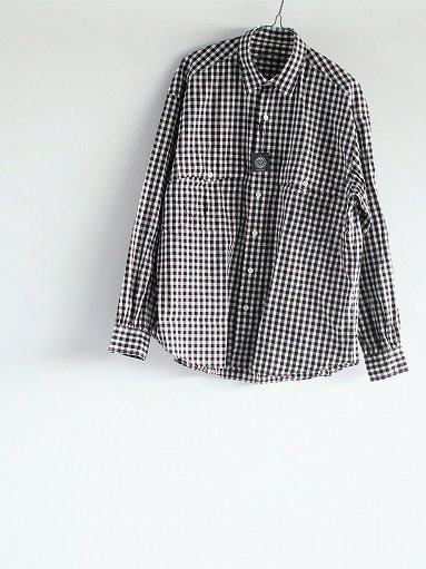 Porter Classic ロールアップシャツ ( ROLL UP TRICOLOR GINGHAM CHECK 