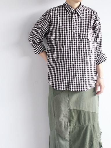 porter classic ポータークラシック ロールアップシャツ