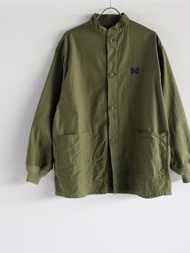 NEEDLES S.C. Army Shirt - Back Sateen (ニードルズ スタンドカラー ...