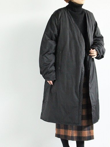 South2 West8 (S2W8) V Neck Down Coat / Black (MENS & LADIES) - ALPOA