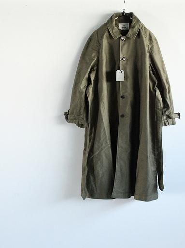 OUTIL  MANTEAU UZES モールスキン コート サイズ2 ブラック