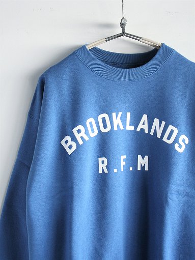 OLDMAN'S TAILOR PRINT CREW NECK SWEAT / BROOKLANDS R.F.M