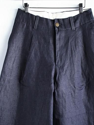 ASEEDONCLOUD HW wide trousers / CL denim (LADIES) - ALPOA