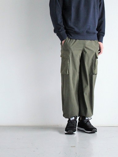 Porter Classic SUPER NYLON STRETCH PANTS / OLIVE (MENS 