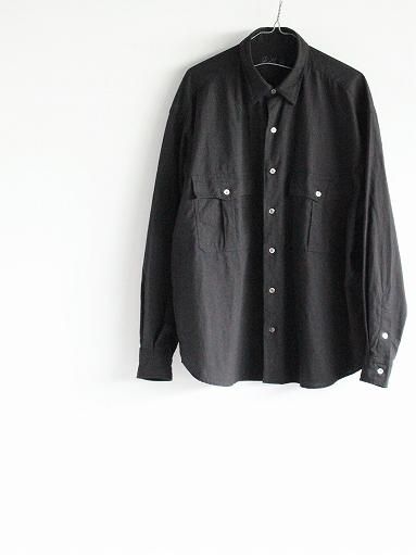 ファッションporter classic roll up shirts black Mサイズ