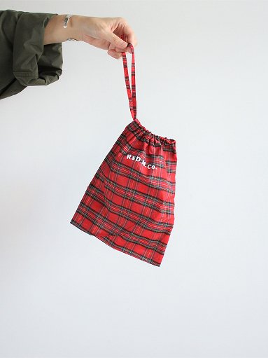 R＆D.M.Co- / OLDMAN'S TAILOR C/S DRAWSTRING BAG ( S )