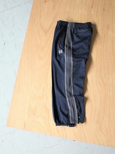 クーポン利用で2750円&送料無料 Needles zipped track pants navy