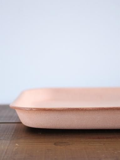 Hender Scheme leather tray L - ALPOA