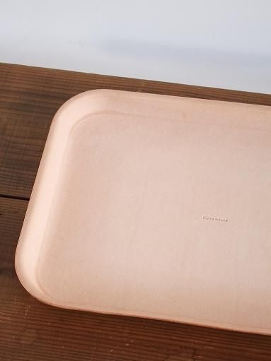 Hender Scheme leather tray L - ALPOA