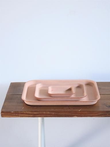 Hender Scheme leather tray L - ALPOA