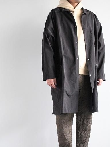 素材Porter Classic WEATHER COAT BLACK - トレンチコート