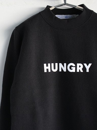 R&D.M.Co- (オールドマンズテーラー) 裏起毛 CREW NECK TRAINER 「HUNGRY」