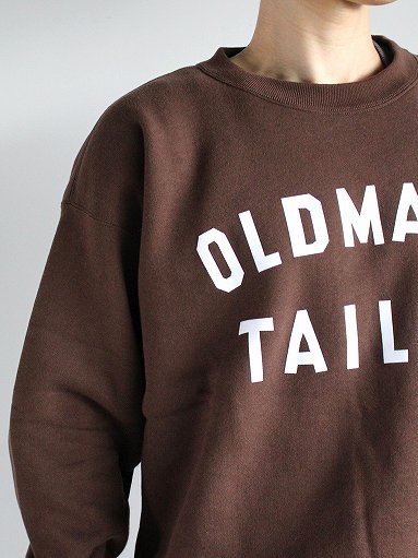 OLDMAN'S TAILOR (オールドマンズテーラー) OMT PRINT CREW SWEAT