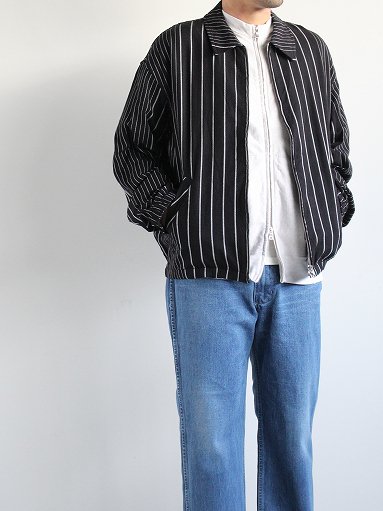 NOMA t.d.　Pin Stripe Jacket / Black (MENS) 【※40%OFF】 - ALPOA