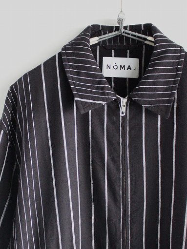 NOMA t.d.　Pin Stripe Jacket / Black (MENS) 【※40%OFF】 - ALPOA