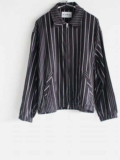 NOMA t.d. Pin Stripe Jacket / Black (MENS) 【※40%OFF】 - ALPOA