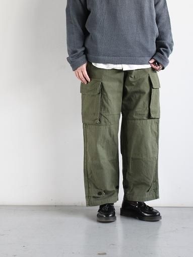 数回着用し2度洗濯していますoutil pantalon blesle m47 olive 11